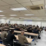 ประชุมมอบนโยบาย กำชับข้อสั่งการ ของ ผบ.ตร. ,ข้อสั่งการ ภ.1 ,กำชับการปฏิบัติตามนโยบายการต่อต้านการรับสินบนในการปฏิบัติหน้าที่(Anti-Bribery Policy) แนะนำข้าราชการตำรวจที่ย้ายมาดำรงตำแหน่งใหม่ และแนะนำ คณะ กต.ตร.สภ.สำโรงเหนือ