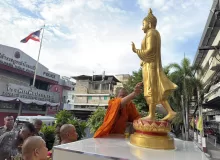 9 เดือน 9 ปี 2569 เวลา 06.59 น. สภ.สำโรงเหนือ อัญเชิญ “พระพุทธเมตตาประทานพร” พระพุทธรูปประจำสถานี เพื่อความเป็นสิริมงคล